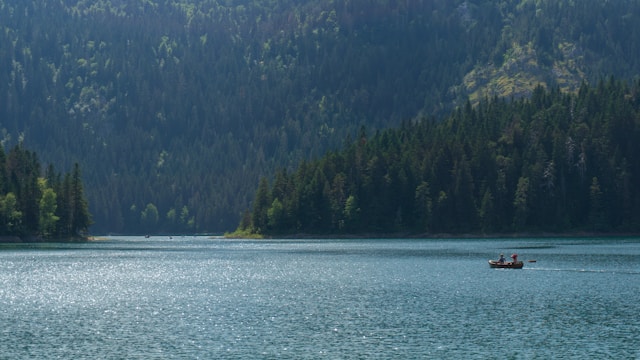 Black Lake in Durmitor National Park near Zabljak Montenegro