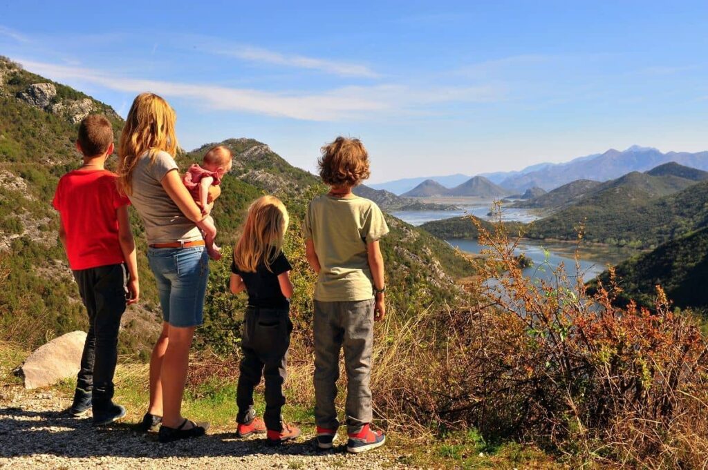 Family holiday in Montenegro near the coast